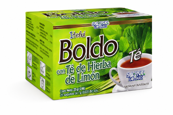 té boldo de hierba de limón