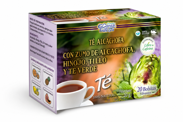 té de alcachofa