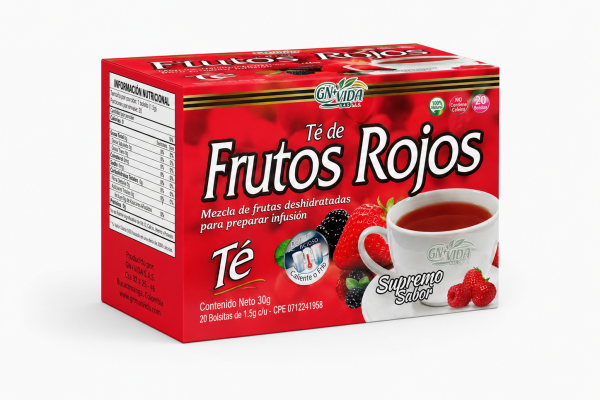 té de frutos rojos